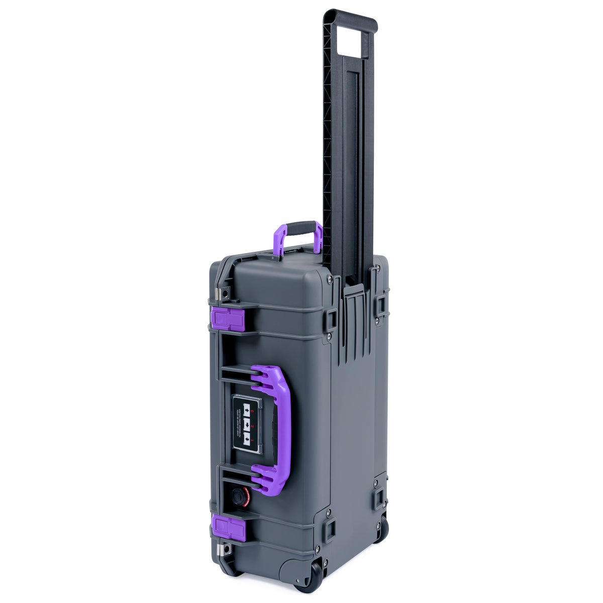 Pelican 1535 Air Carry-on Case - Charcoal &amp; Purple