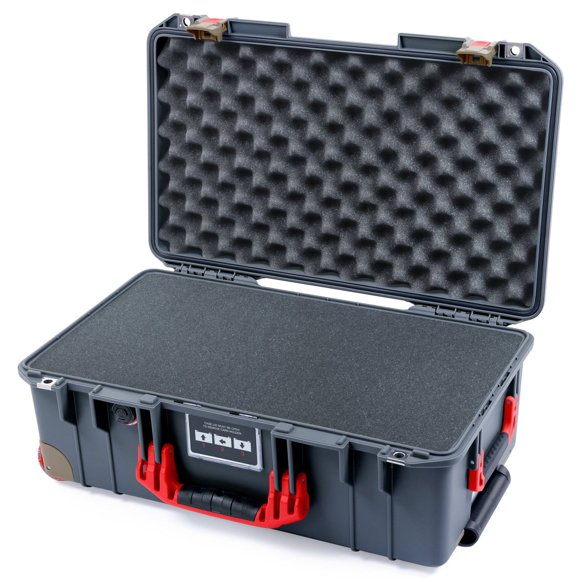 Pelican 1535 Air City Series Case - Vegas Home - Pick &amp; Pluck Foam / Convoluted Lid Foam