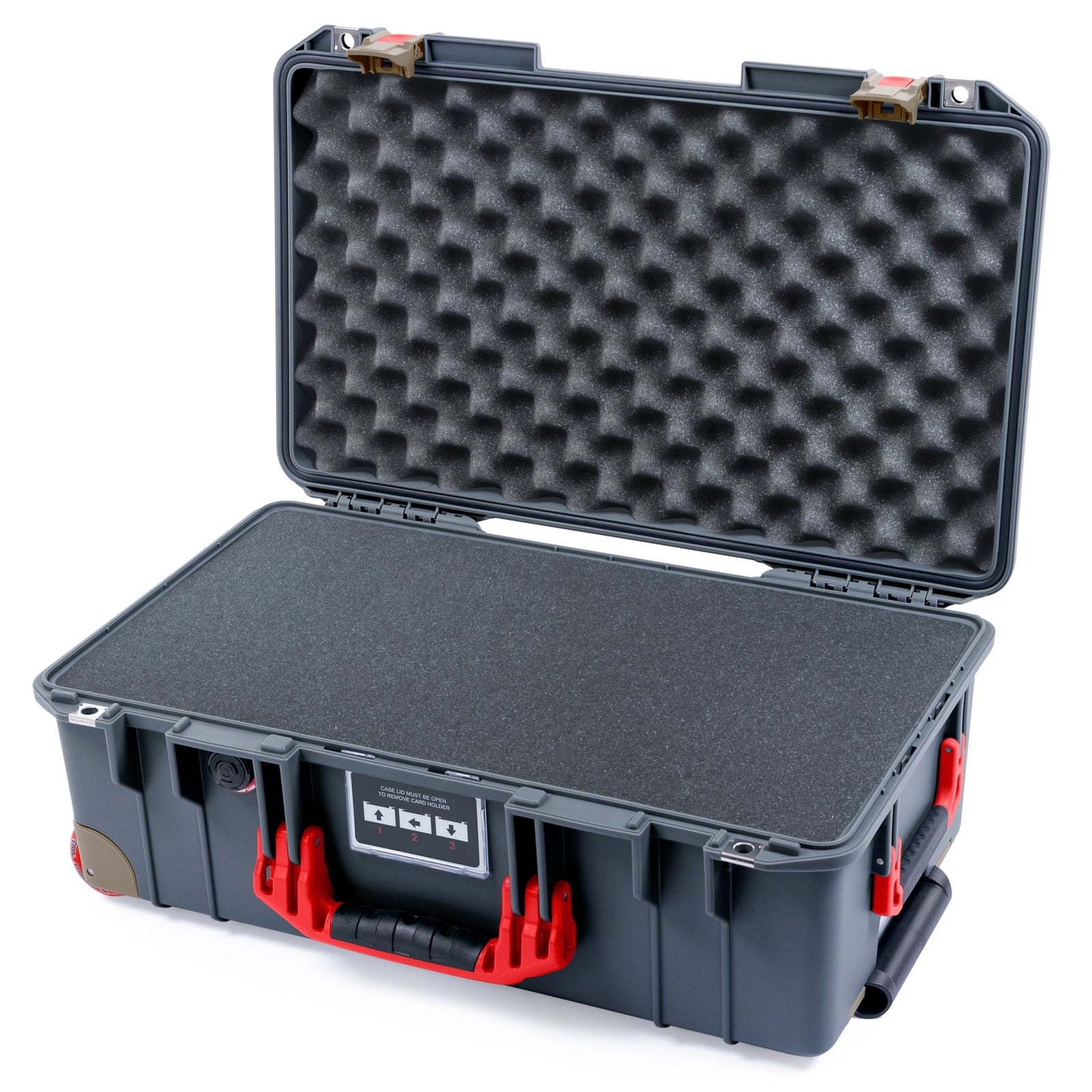 Pelican 1535 Air City Series Case - Vegas Home - Pick & Pluck Foam / Convoluted Lid Foam