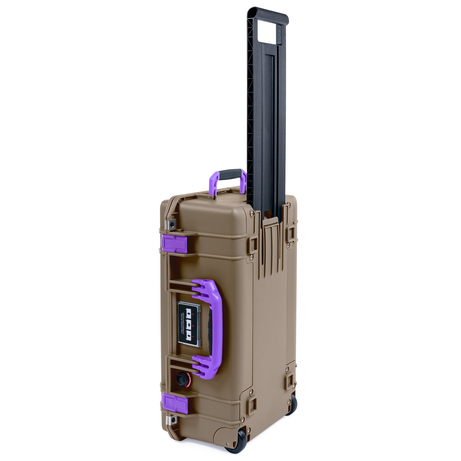 Pelican 1535 Air Carry-on Case - Dark Desert Dirt & Purple