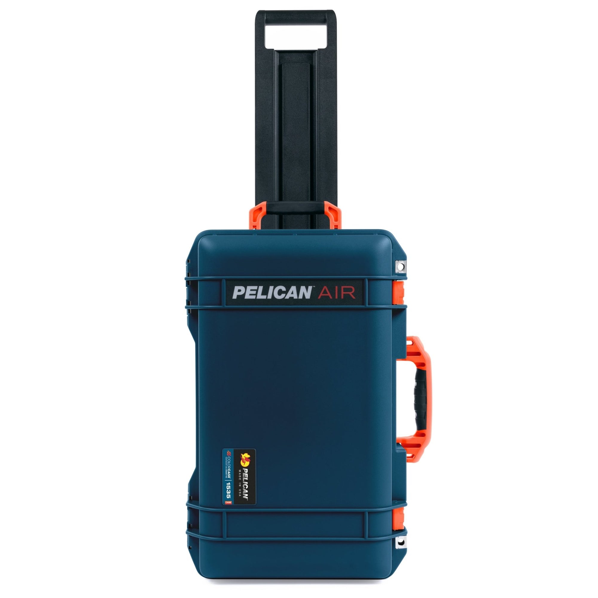 Pelican 1535 Air Case, Deep Pacific & Orange For Sale - ColorCase