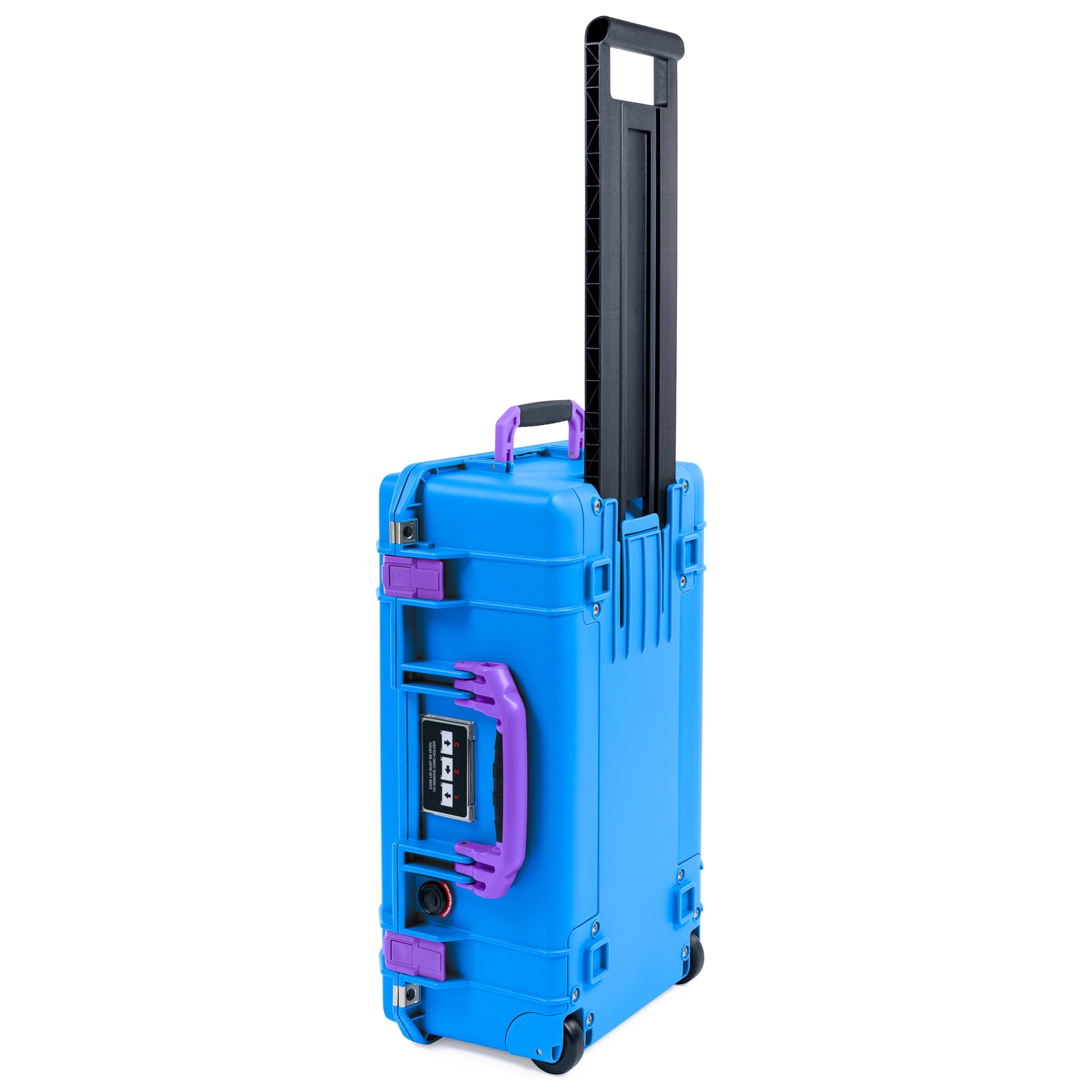 Pelican 1535 Air Carry-on Case - Electric Blue & Purple