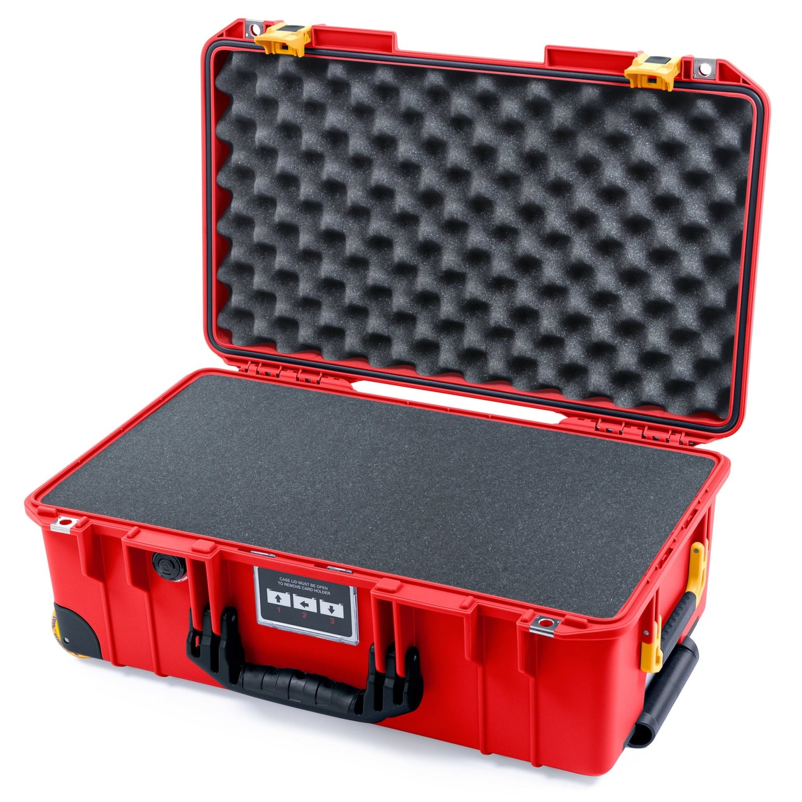 Pelican 1535 Air Formula Series Case - Maranello - Pick & Pluck Foam / Convoluted Lid Foam
