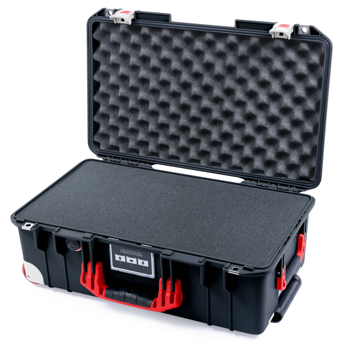 Pelican 1535 Air Formula Series Case - Kannapolis - Pick &amp; Pluck Foam / Convoluted Lid Foam