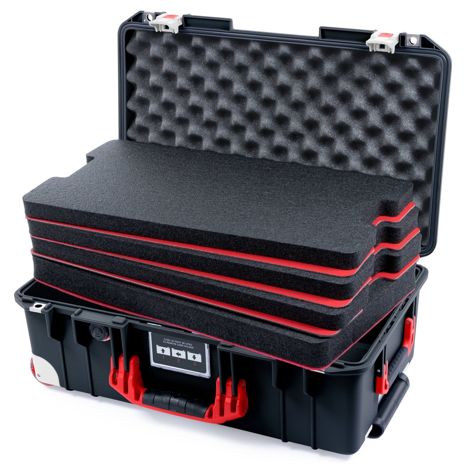 Pelican 1535 Air Formula Series Case - Kannapolis - DIY Tool Foam Kit / Convoluted Lid Foam