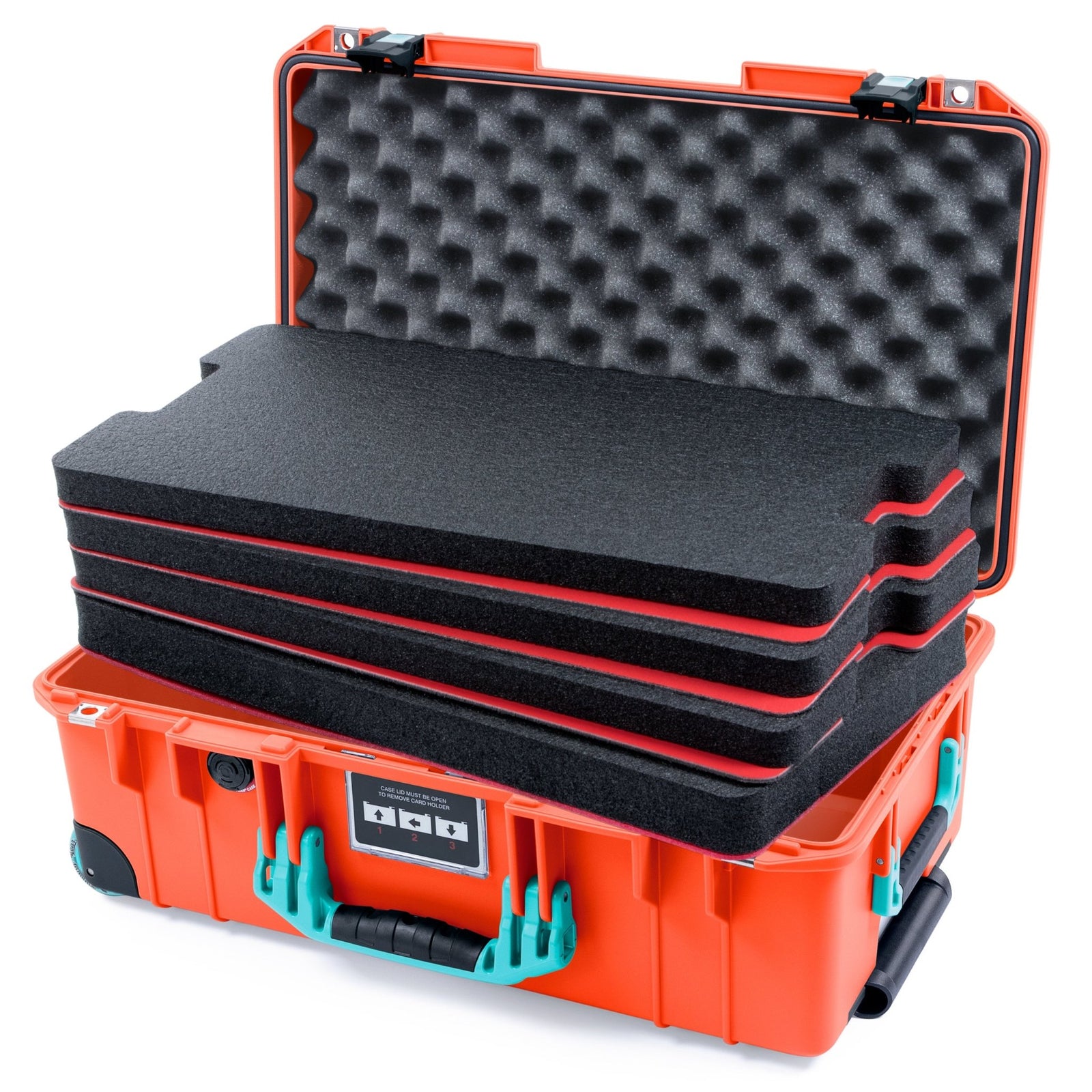 Pelican 1535 Air Formula Series Case - Woking - DIY Tool Foam Kit / Convoluted Lid Foam