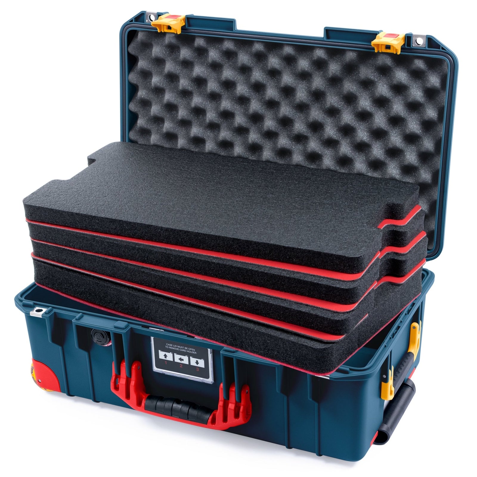 Pelican 1535 Air Formula Series Case - Milton Keynes - DIY Tool Foam Kit / Convoluted Lid Foam
