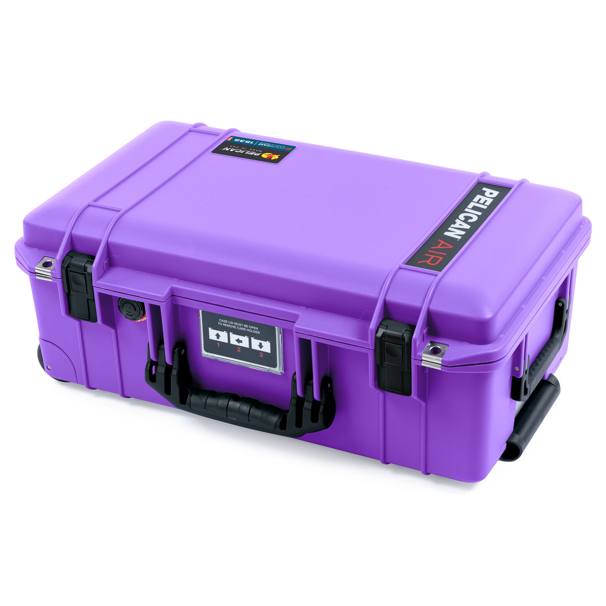 Pelican 1535 Air Carry-on Case - Galaxy Purple &amp; Black
