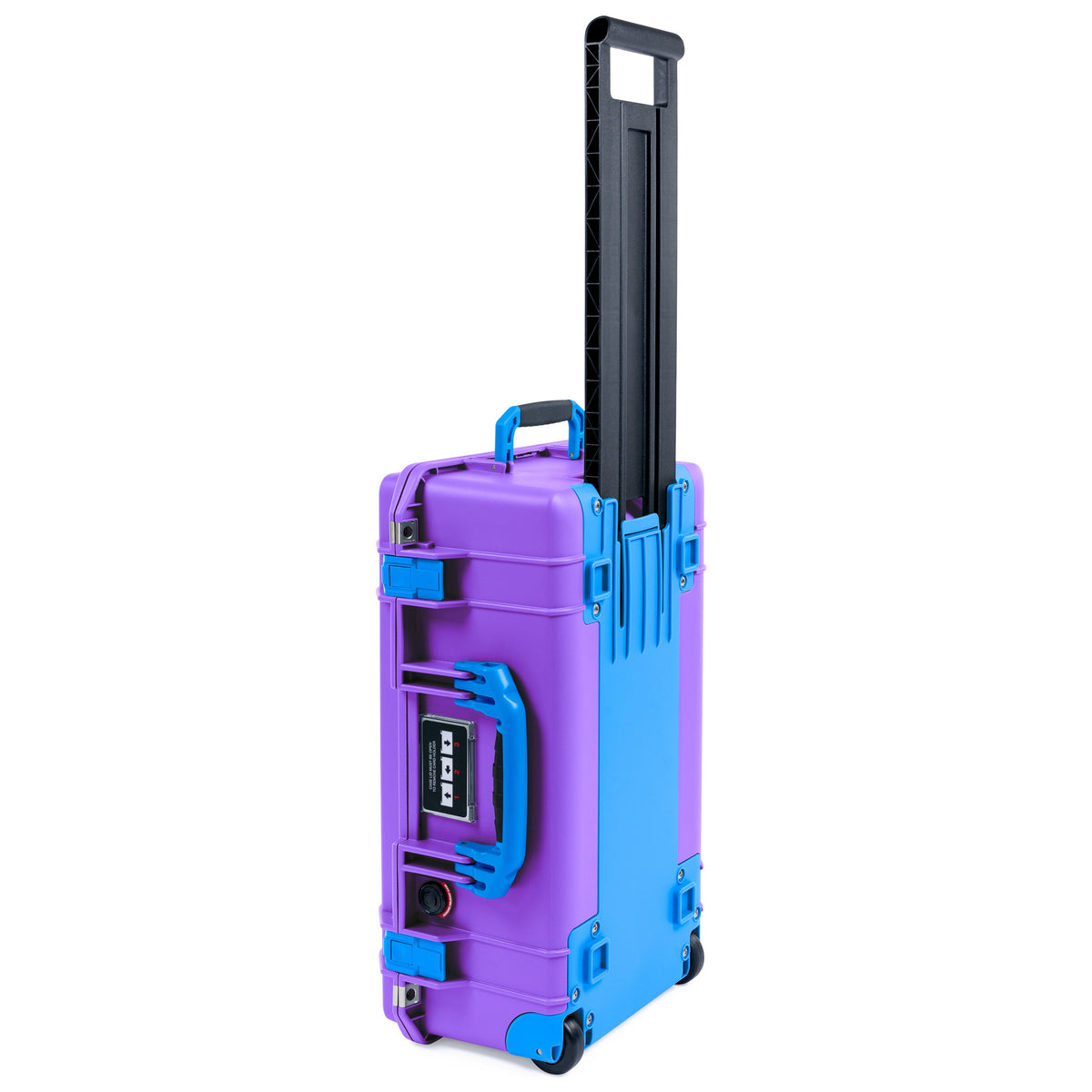 Pelican 1535 Air Carry-on Case - Galaxy Purple &amp; Blue Trolley