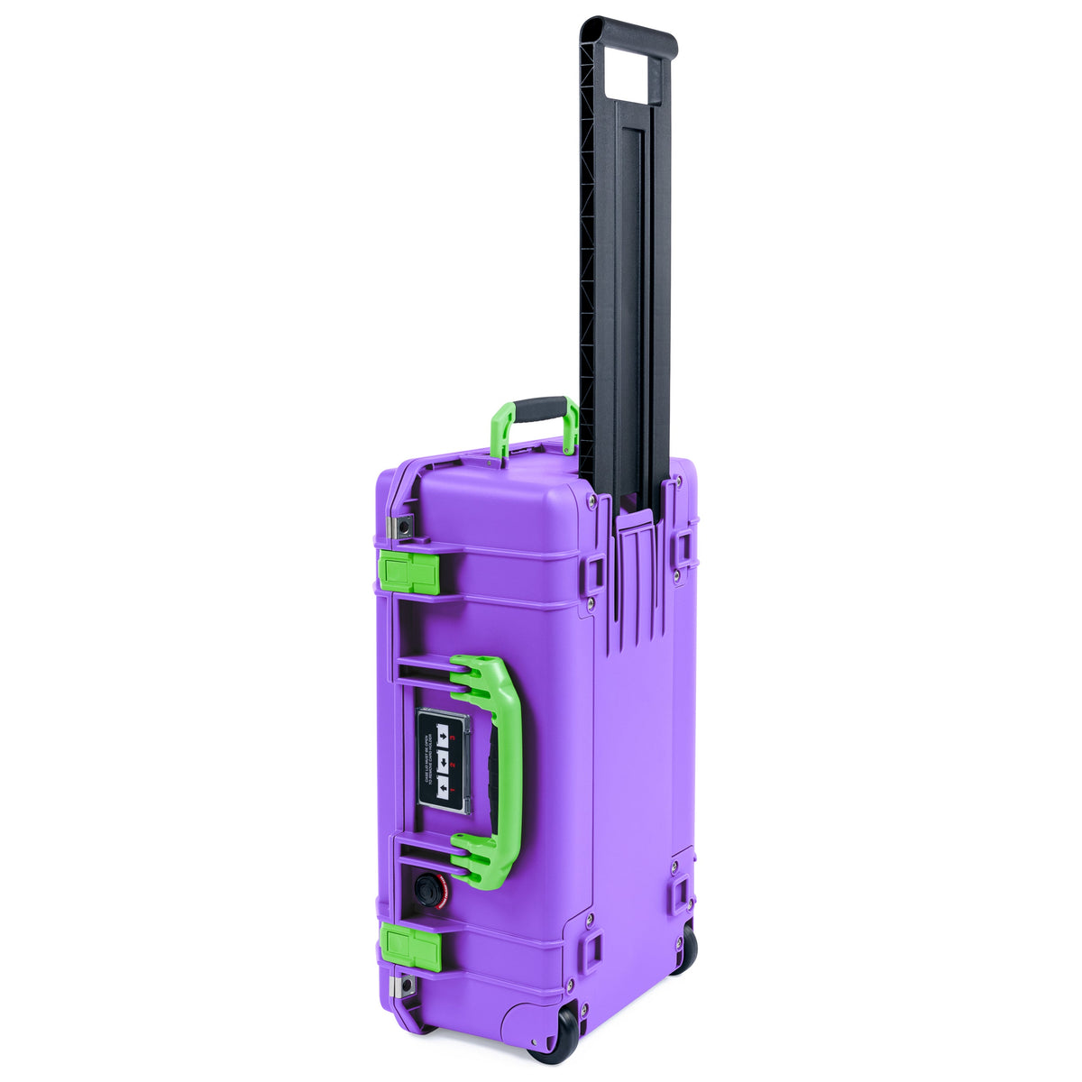 Pelican 1535 Air Carry-on Case - Galaxy Purple &amp; Lime Green