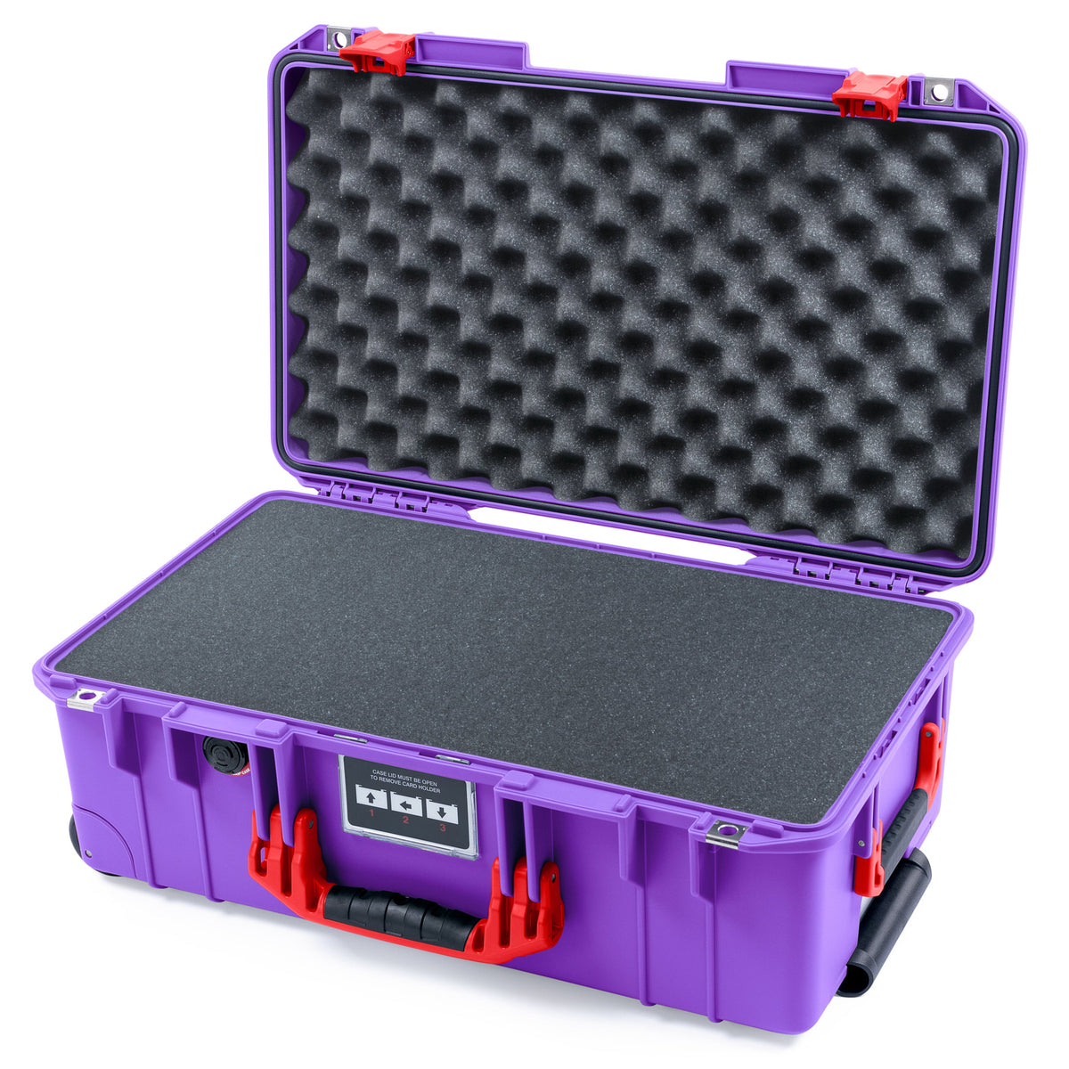 Pelican 1535 Air Carry-on Case - Galaxy Purple & Red