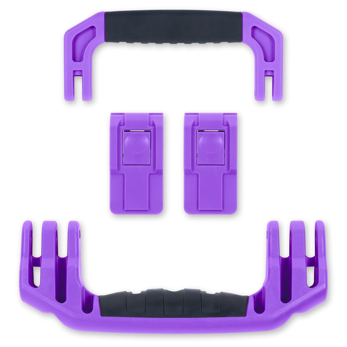 Pelican 1535 Air Replacement Handles &amp; Latches Set - Purple - 