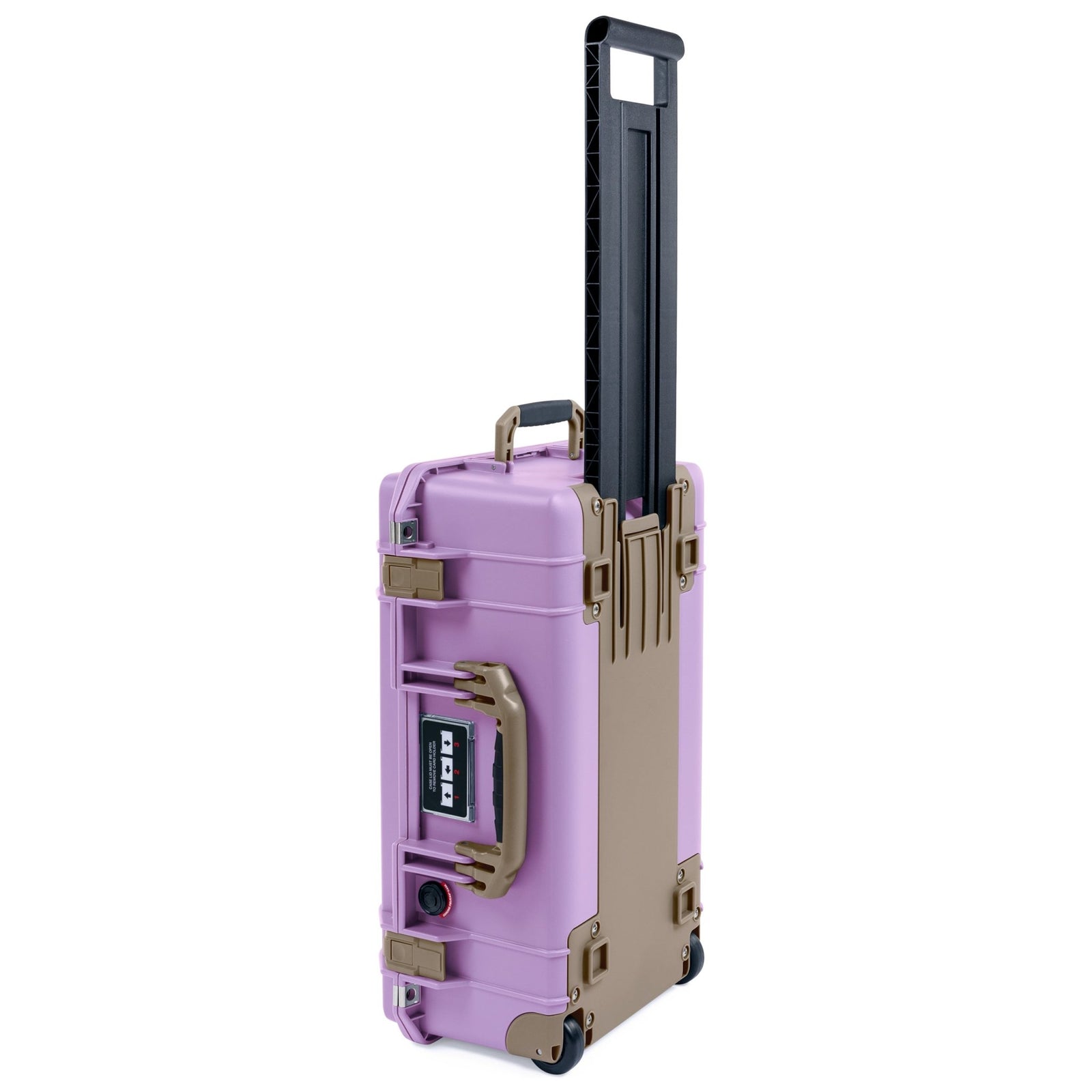 Pelican 1535 Air Carry - on Case - Lilac & Dark Desert Dirt Trolley - Empty