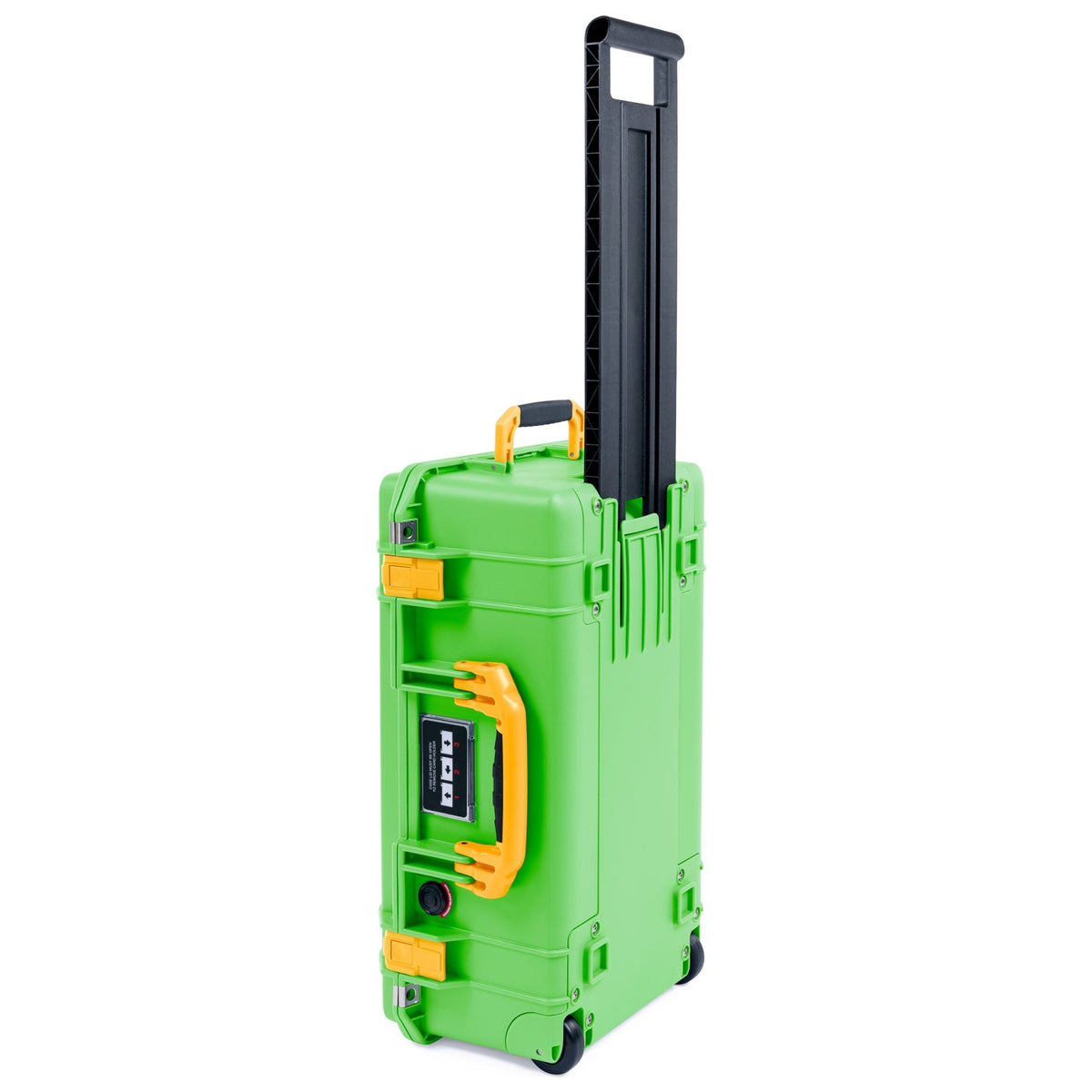 Pelican 1535 Air Carry - on Case - Lime Green &amp; Yellow - Empty