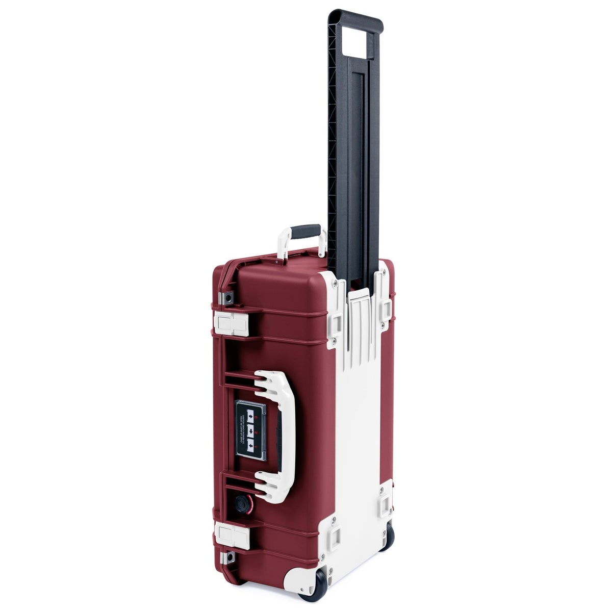 Pelican 1535 Air Carry - on Case - Oxblood & Whiteout Trolley - Empty