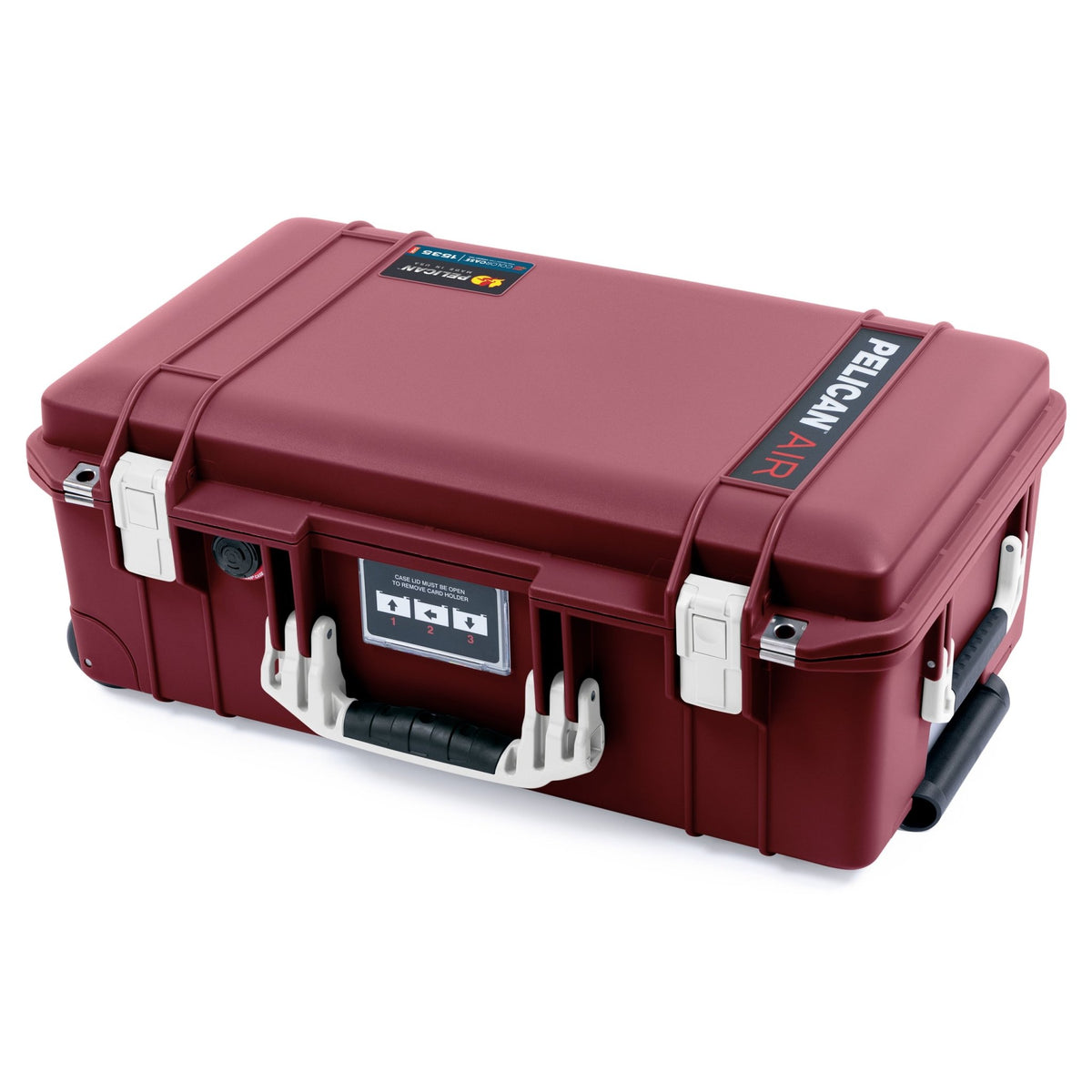 Pelican 1535 Air Carry - on Case - Oxblood &amp; Whiteout - Empty