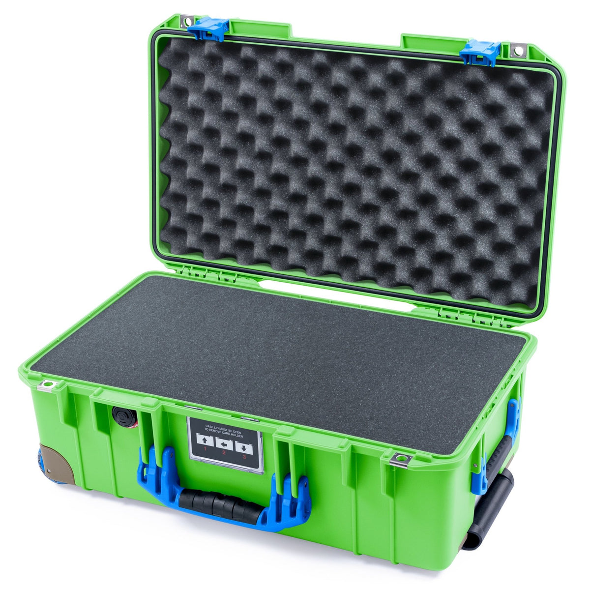 Pelican 1535 Air Retro Remix Case - Leonardo - Pick & Pluck Foam / Convoluted Lid Foam