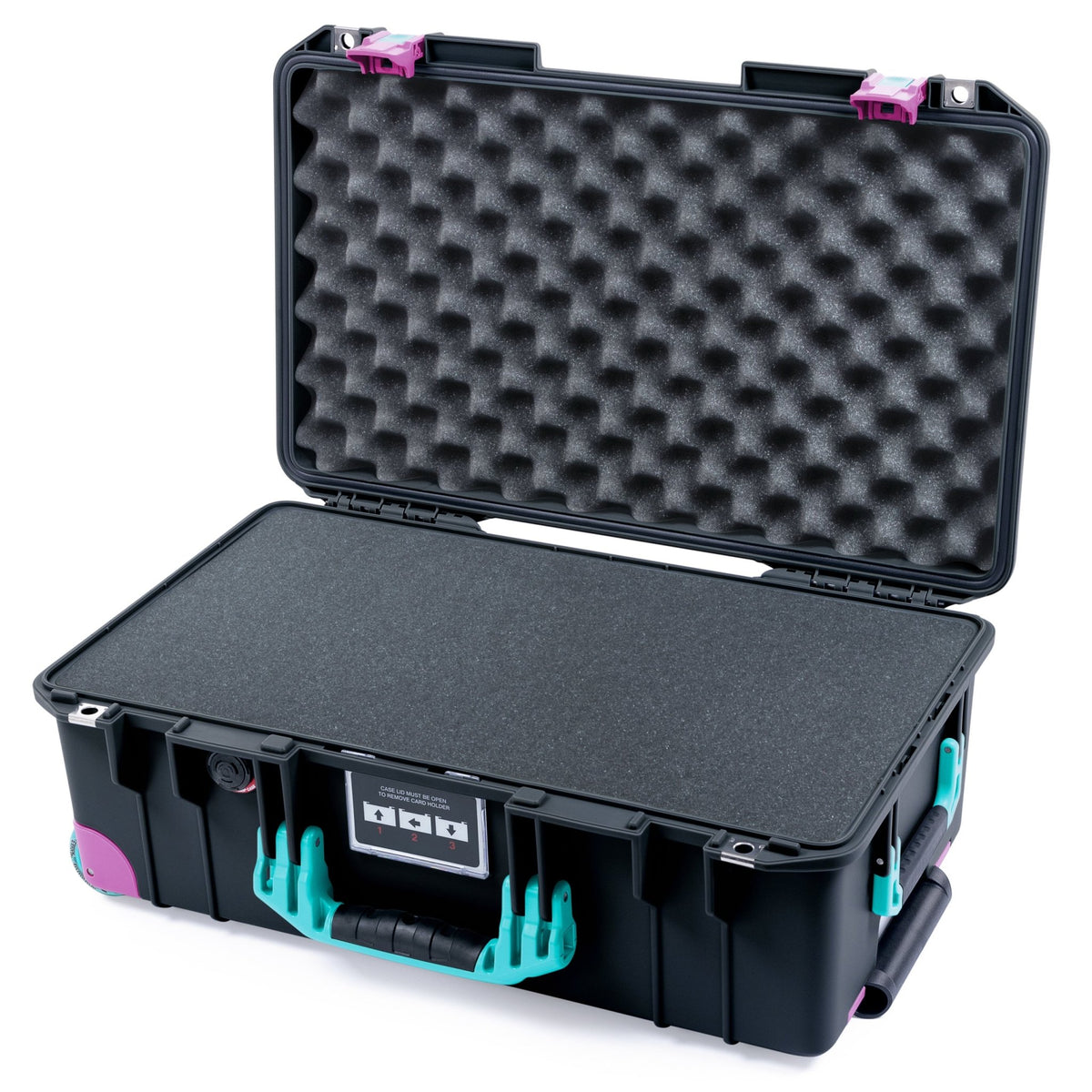 Pelican 1535 Air Retro Remix Case - Miami Nights - Pick & Pluck Foam / Convoluted Lid Foam