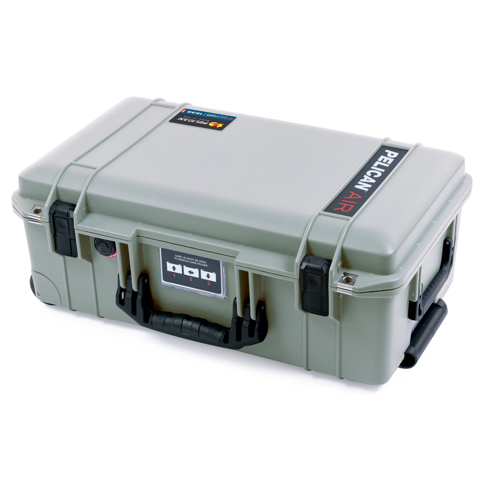 Pelican 1535 Air Carry-on Case - Sage & Black