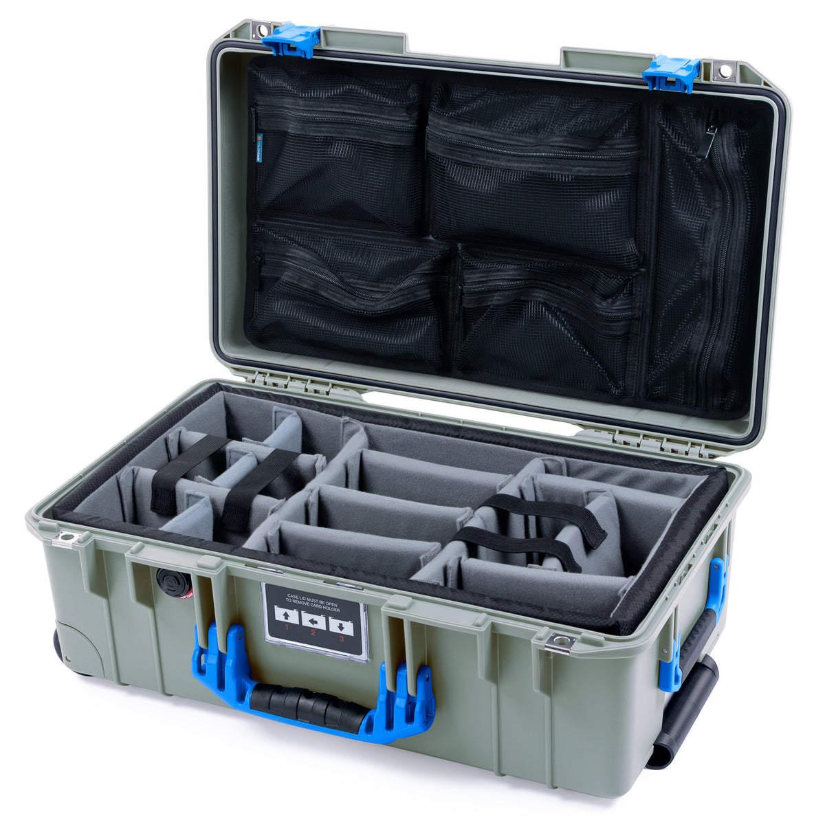 Pelican 1535 Air Carry-on Case - Sage &amp; Blue