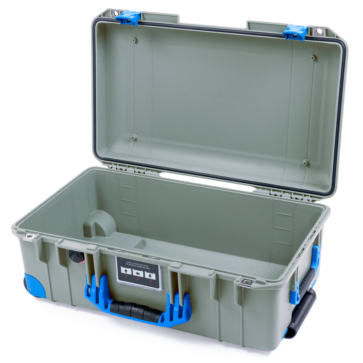 Pelican 1535 Air Carry-on Case - Sage &amp; Blue Trolley