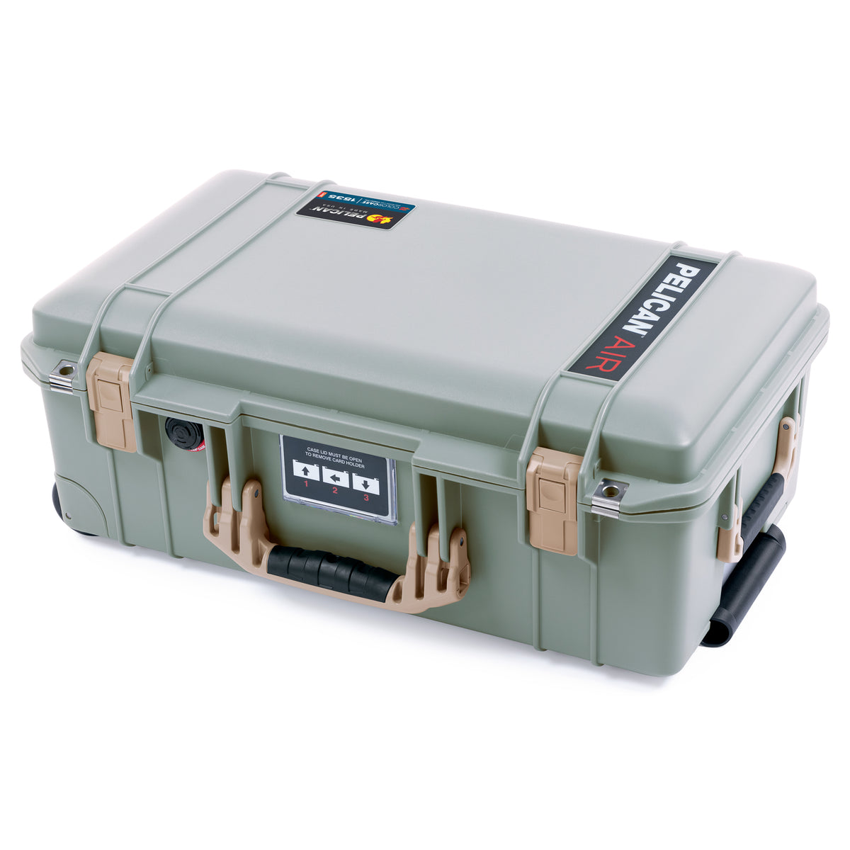 Pelican 1535 Air Carry-on Case - Sage &amp; Desert Tan
