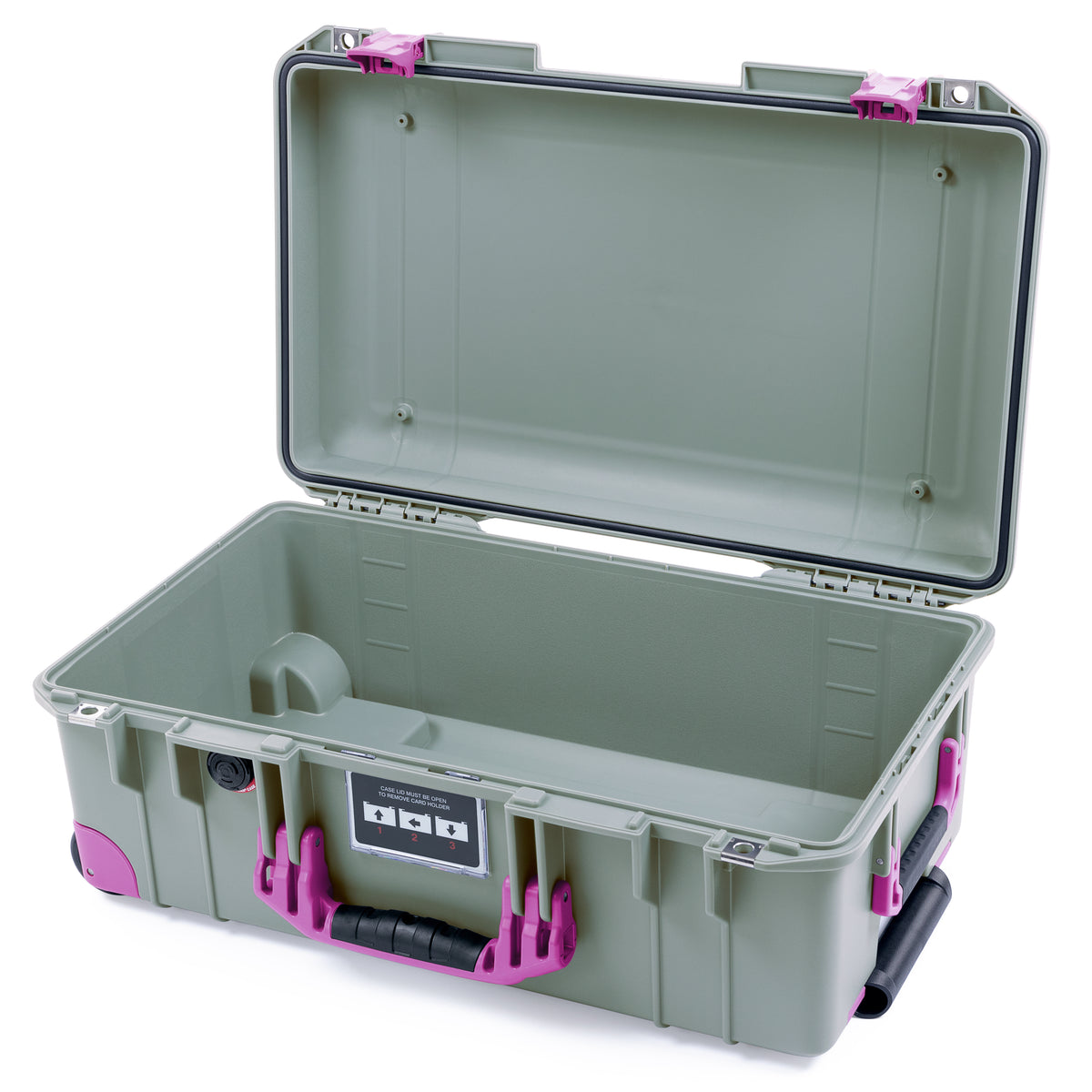 Pelican 1535 Air Carry-on Case - Sage &amp; Magenta Trolley