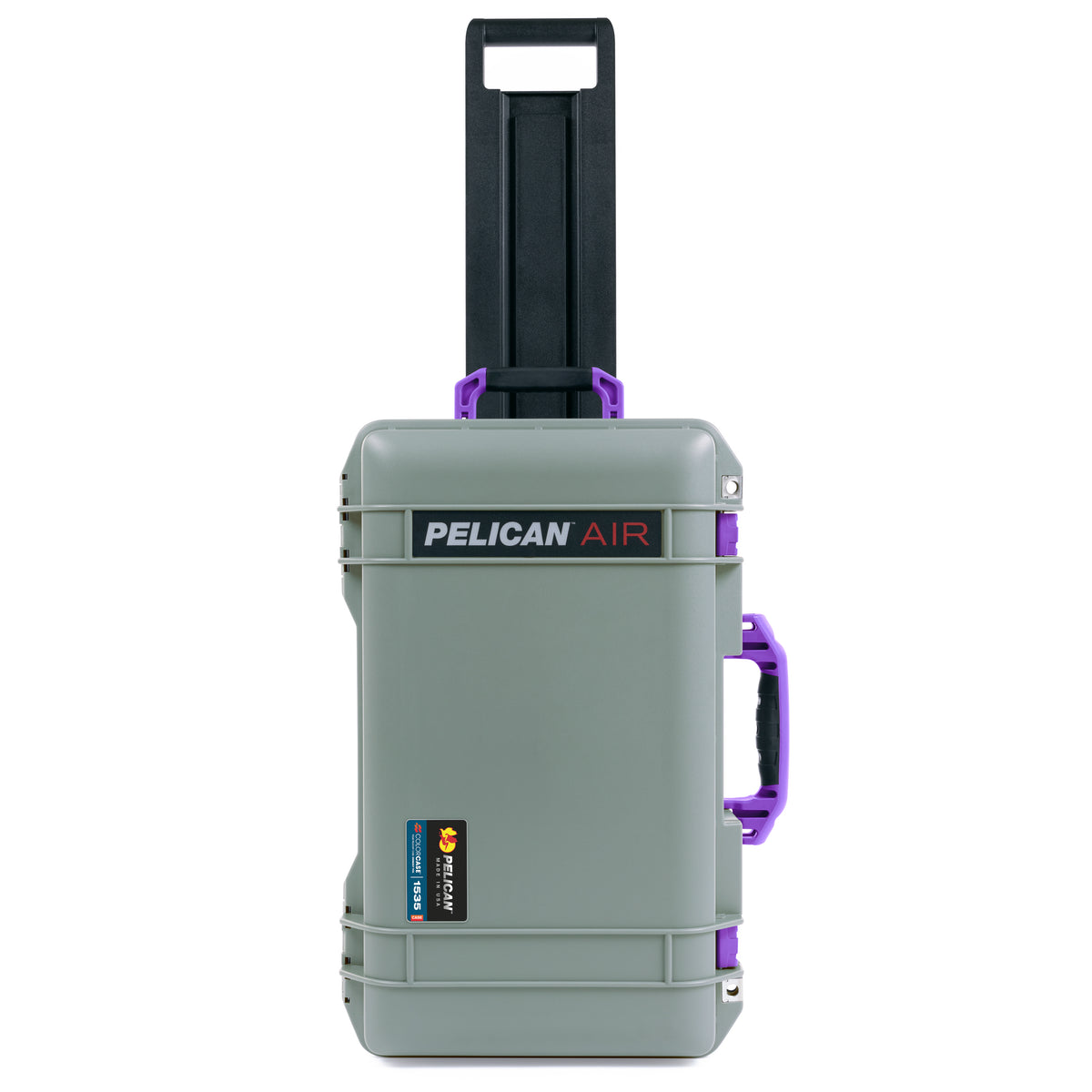 Pelican 1535 Air Carry-on Case - Sage &amp; Purple