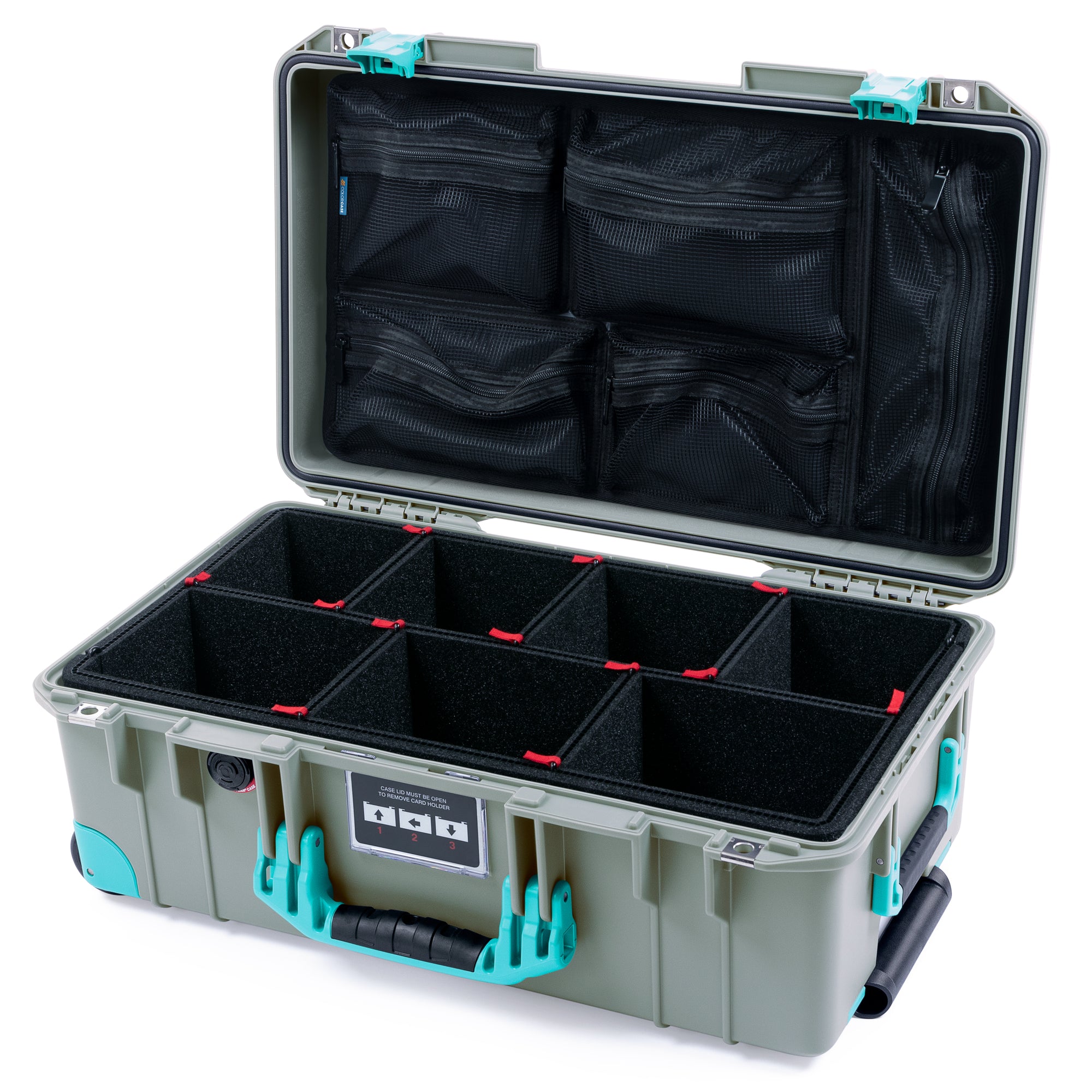 Pelican 1535 Air Carry-on Case - Sage & Teal