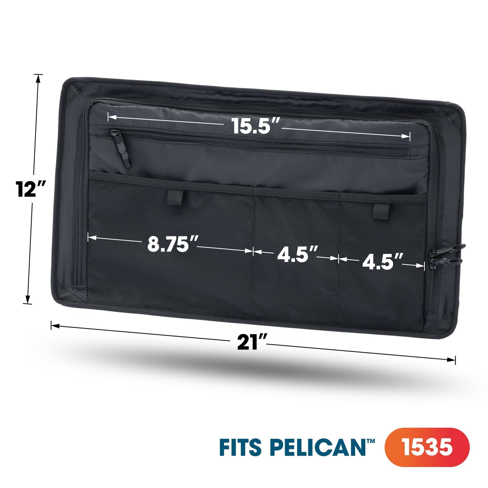 Pelican 1535 Air Travel Lid Organizer - 