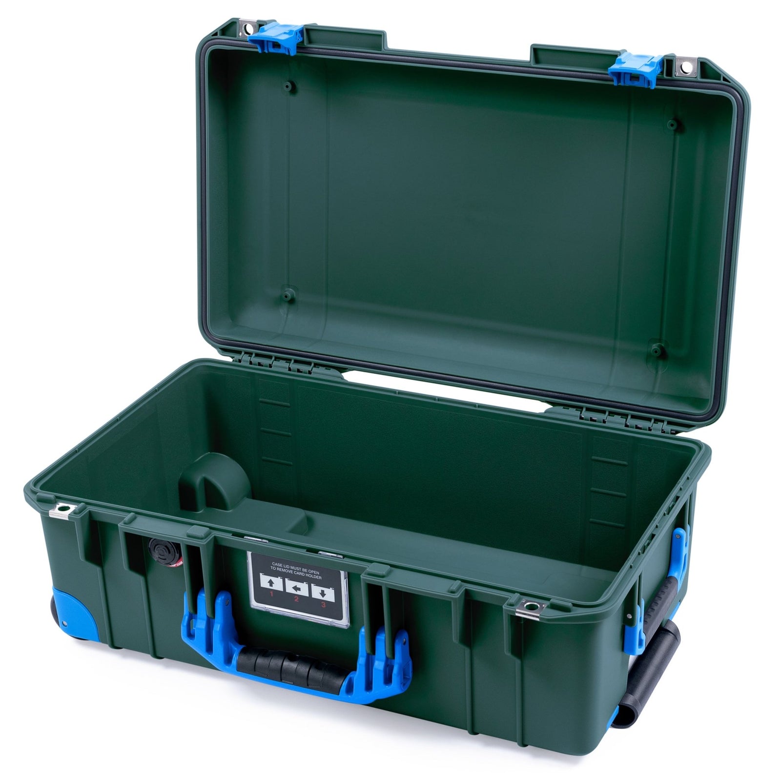 Pelican 1535 Air Carry-on Case - Trekking Green & Blue Trolley - Empty