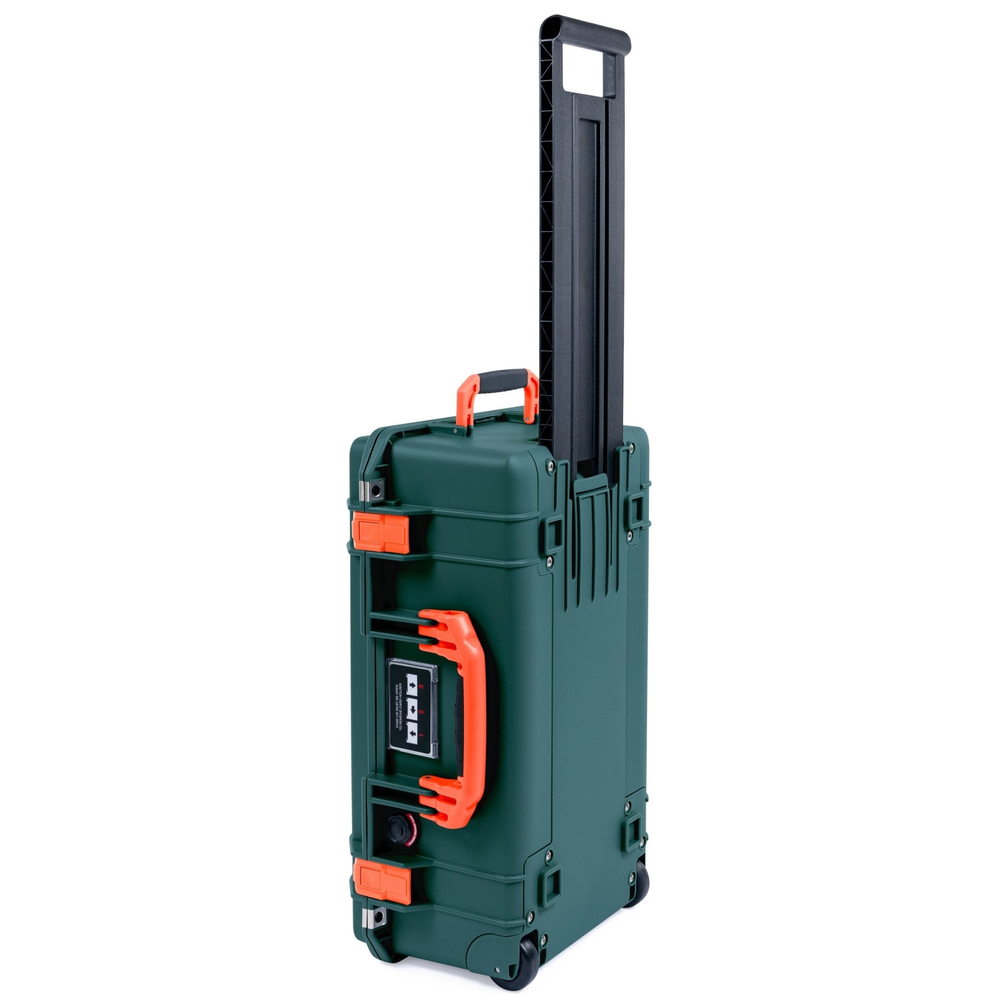Pelican 1535 Air Carry-on Case - Trekking Green & Orange - ColorCase