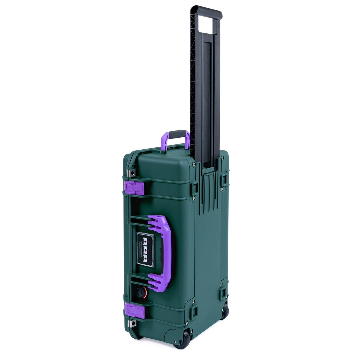 Pelican 1535 Air Carry - on Case - Trekking Green &amp; Purple - Empty