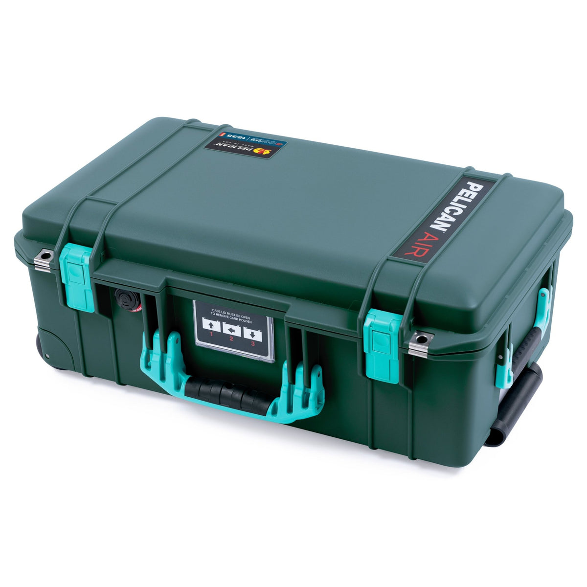 Pelican 1535 Air Carry-on Case - Trekking Green &amp; Teal