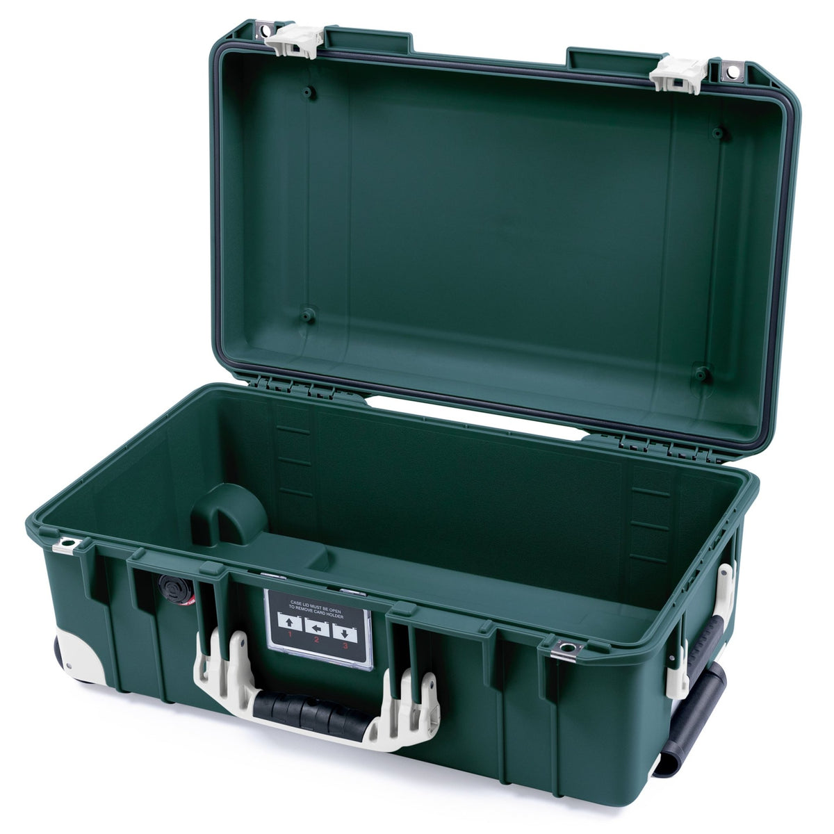 Pelican 1535 Air Carry - on Case - Trekking Green &amp; Whiteout Trolley - Empty