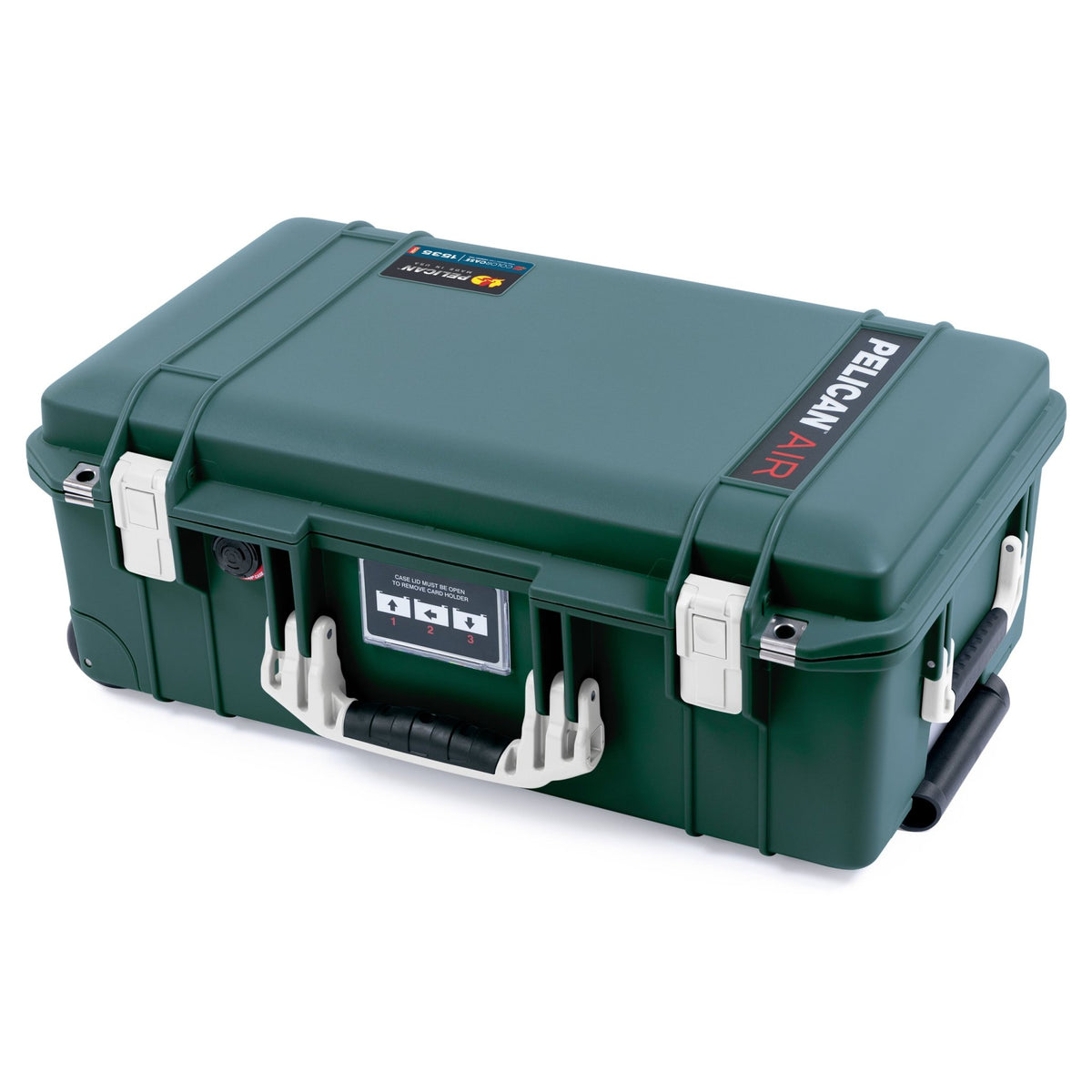 Pelican 1535 Air Carry - on Case - Trekking Green &amp; Whiteout - Empty