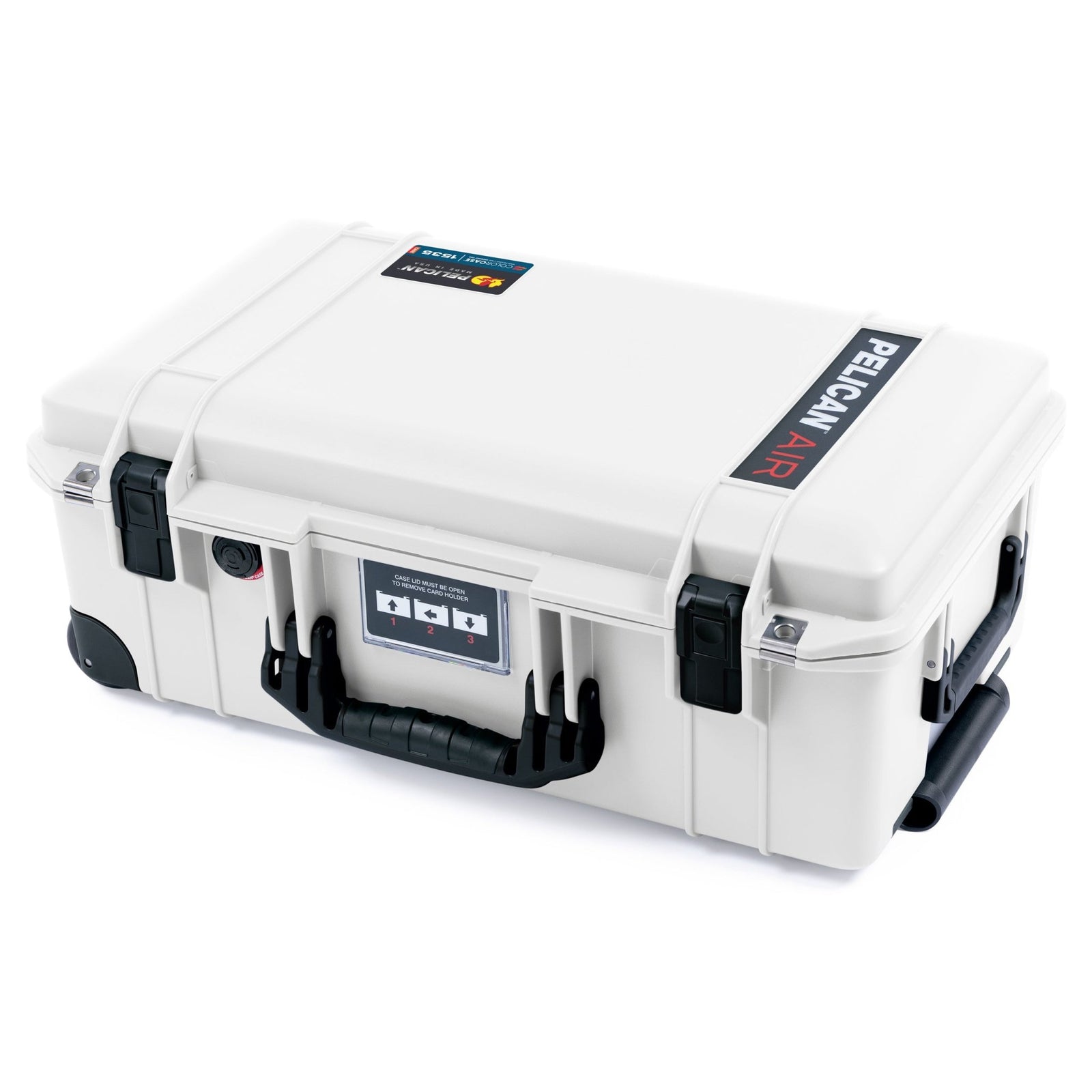 Pelican 1535 Air Carry - on Case - Whiteout & Black Trolley - Empty