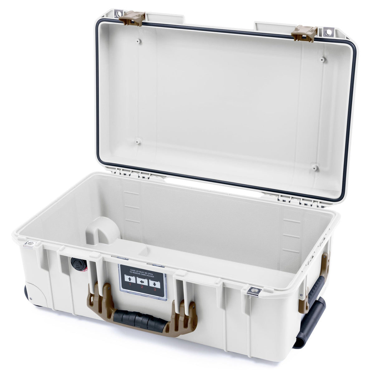 Pelican 1535 Air Carry - on Case - Whiteout &amp; Dark Desert Dirt - Empty