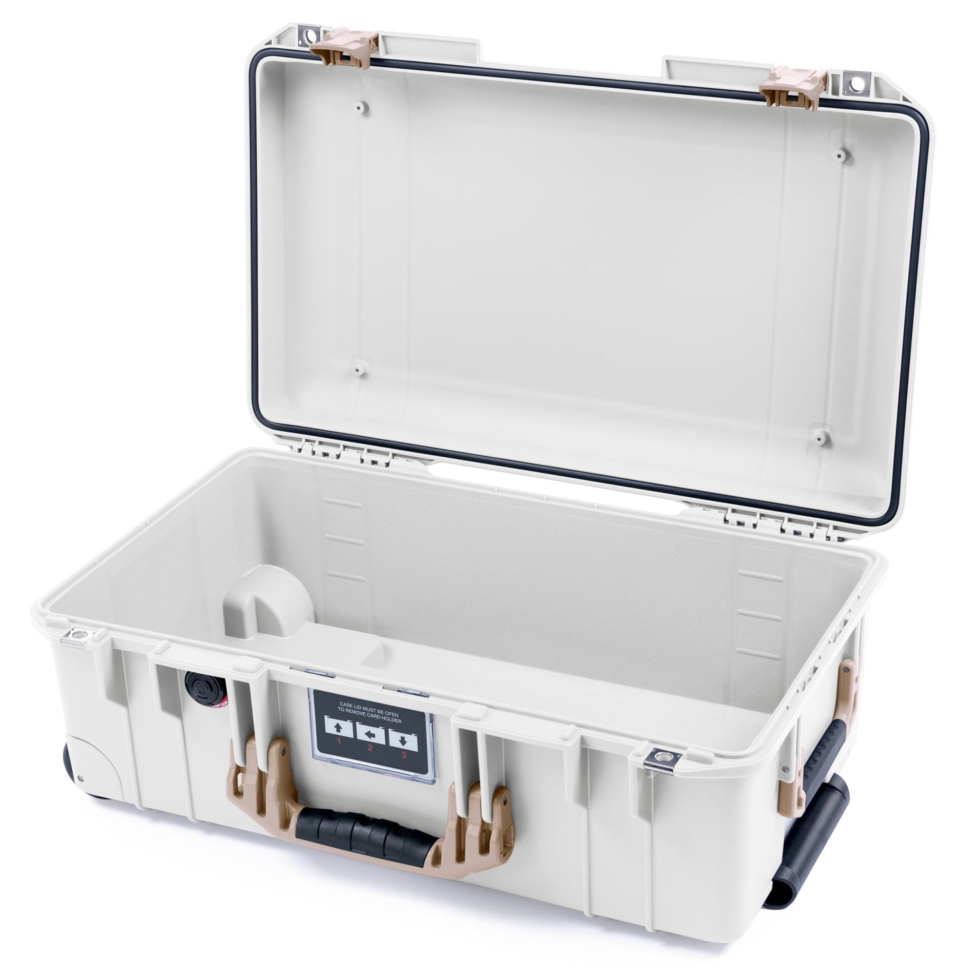 Pelican 1535 Air Carry-on Case - Whiteout & Desert Tan - ColorCase