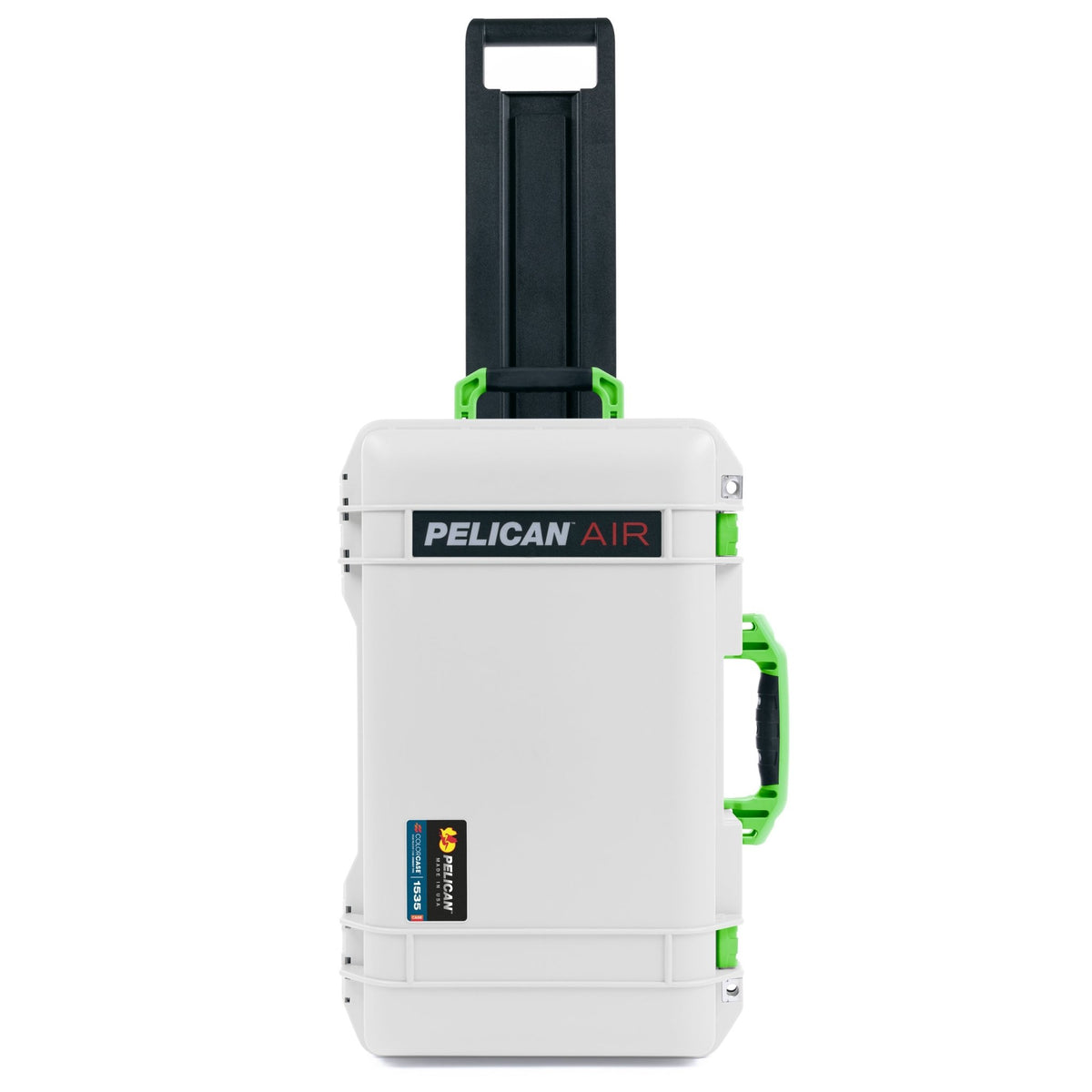 Pelican 1535 Air Carry - on Case - Whiteout &amp; Lime Green Trolley - Empty