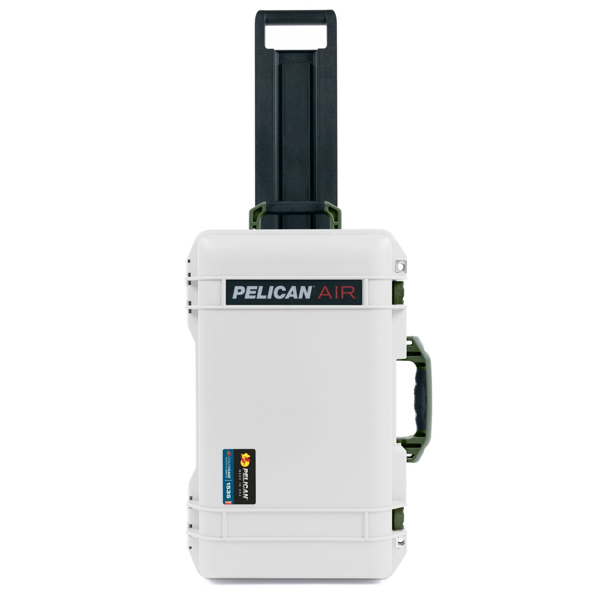 Pelican 1535 Air Carry - on Case - Whiteout &amp; OD Green - Empty