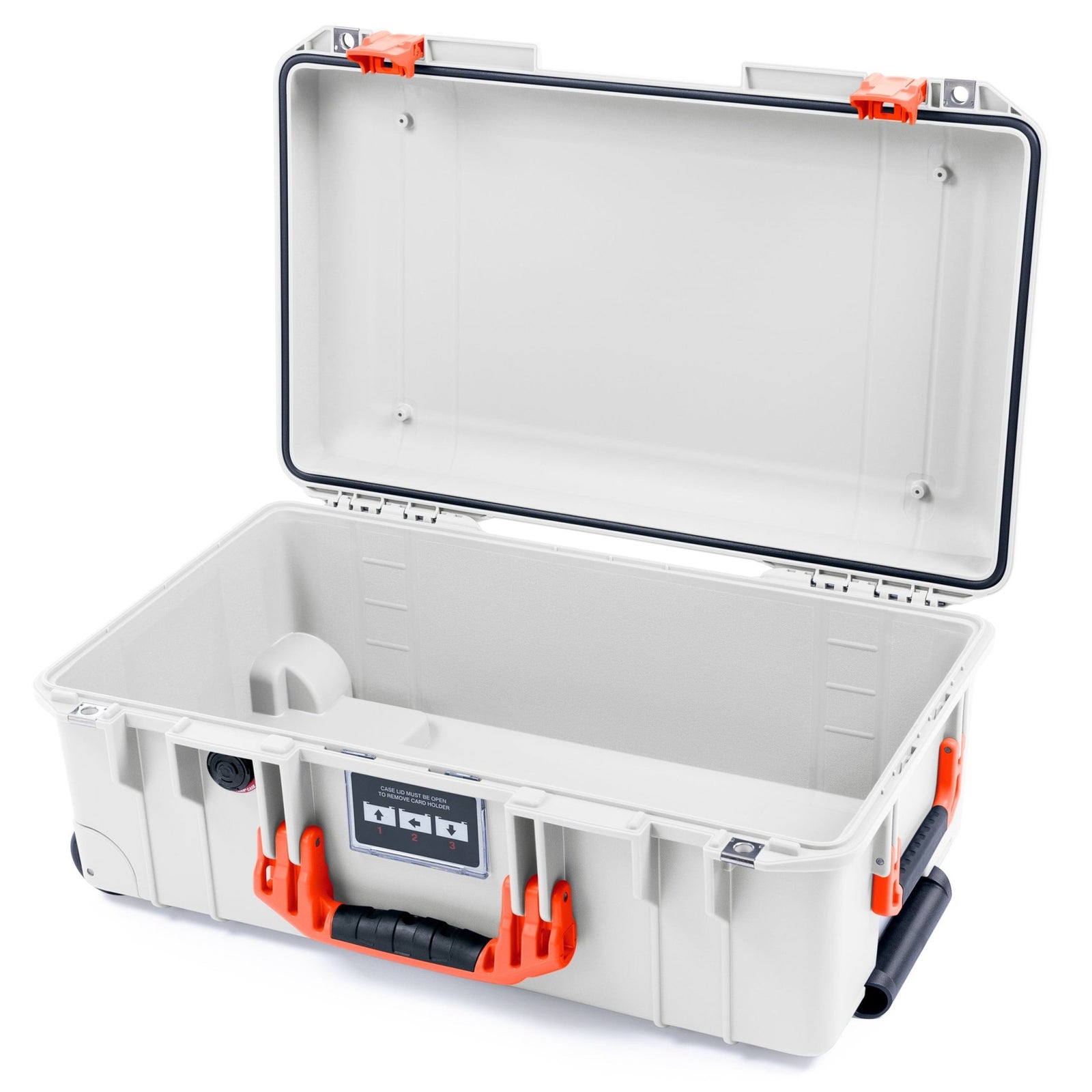 Pelican 1535 Air Carry - on Case - Whiteout & Orange - Empty