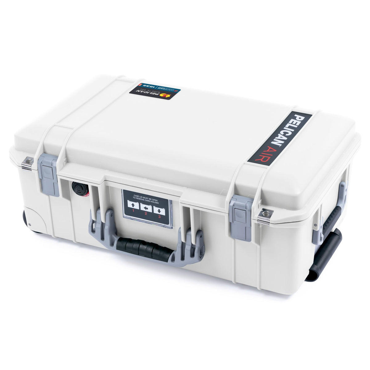 Pelican 1535 Air Carry - on Case - Whiteout &amp; Silver - Empty