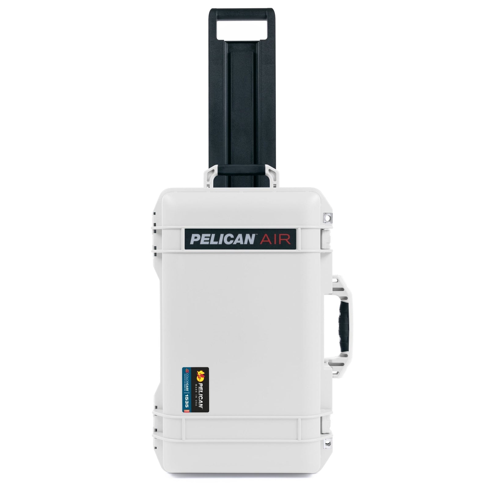 Pelican 1535 Air Carry - on Case - Whiteout & White TSA Latches - Empty