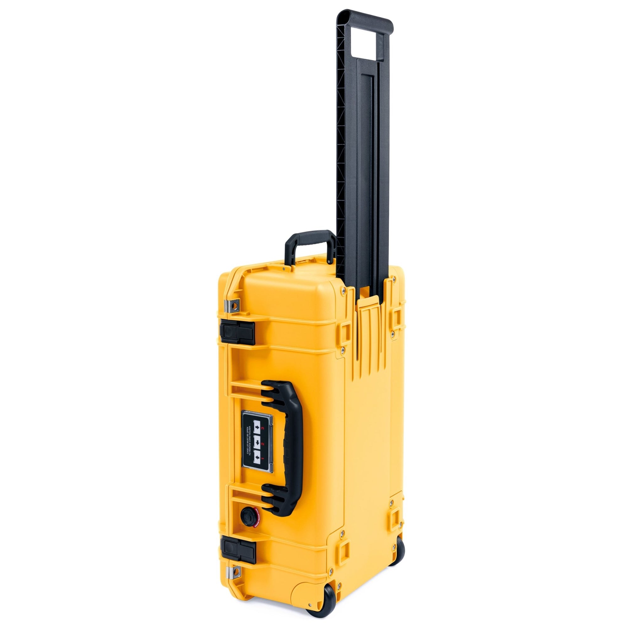 Yellow Pelican 1535 Air Case With Black Handles and Latches