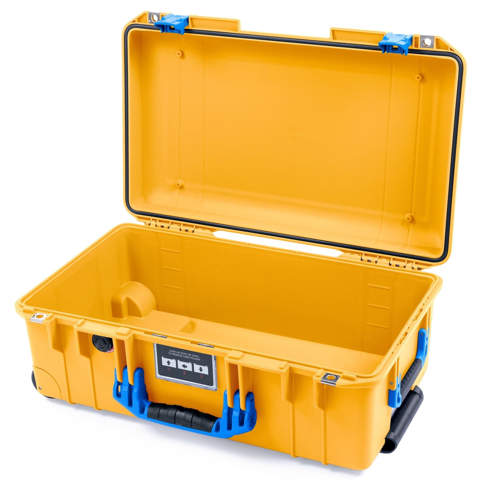 Pelican 1535 Air Carry - on Case - Yellow & Blue - Empty