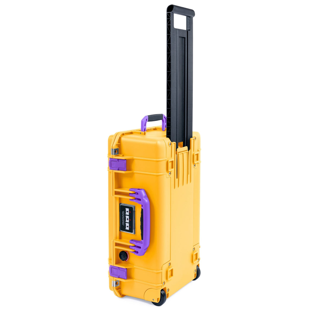Pelican 1535 Air Carry-on Case - Yellow &amp; Purple