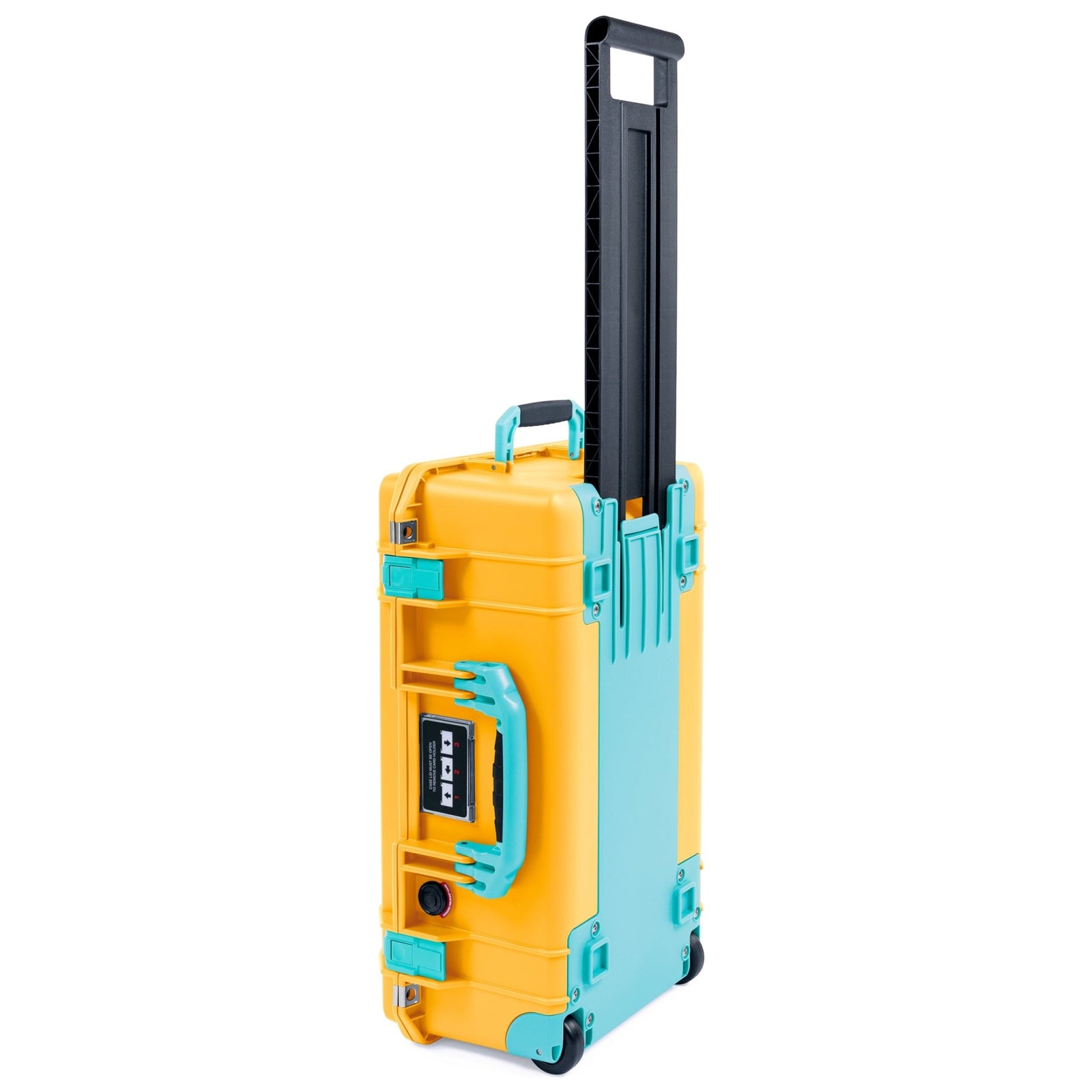 Pelican 1535 Air Carry-on Case - Yellow & Teal Trolley