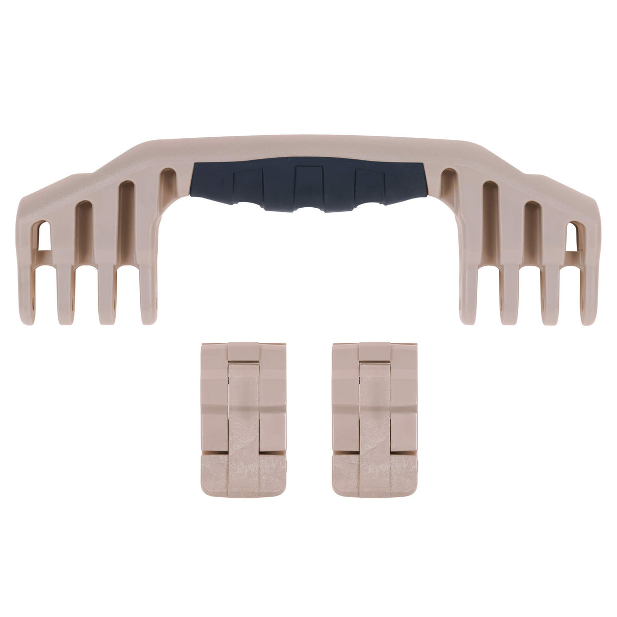 Pelican 1550 Replacement Handle &amp; Latches, Desert Tan (Set of 1 Handle, 2 Standard Latches) -