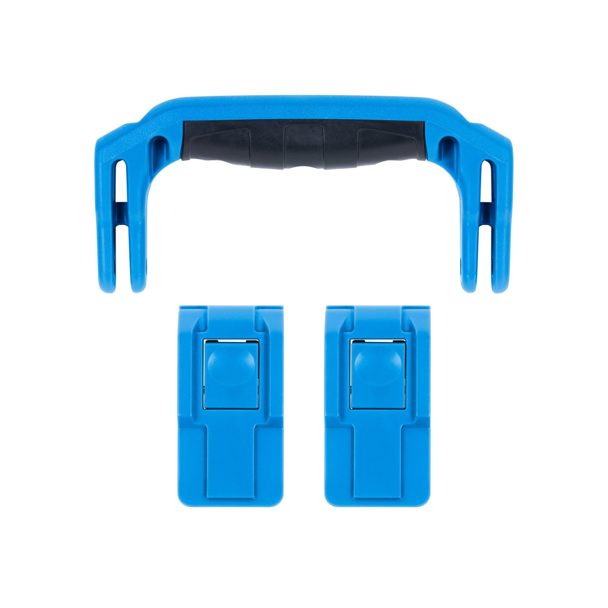 Pelican 1557 Air Replacement Handle &amp; Latch Set - Blue (1 Handle, 2 Latches) -